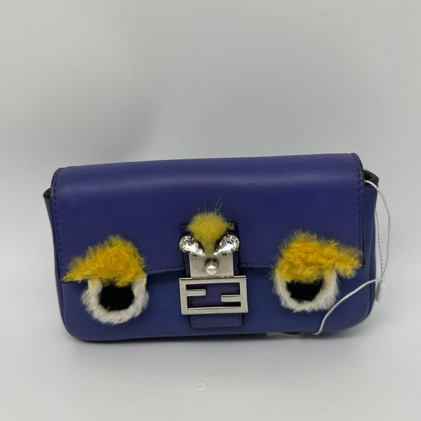 Fendi Micro Baguette "Bag Bugs" Monster Eye bag