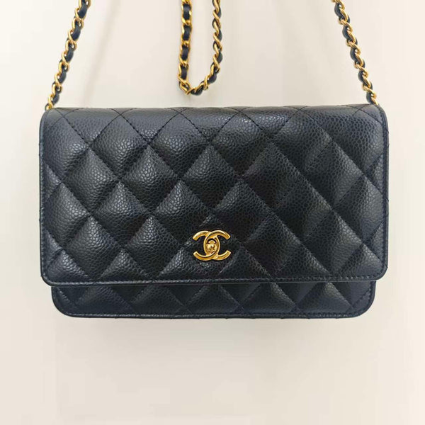 Chanel black WOC