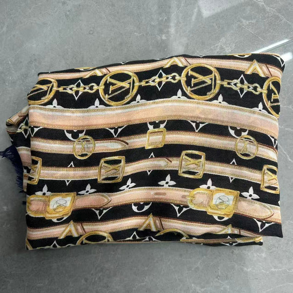 Louis Vuitton Colorful Logo Scarf