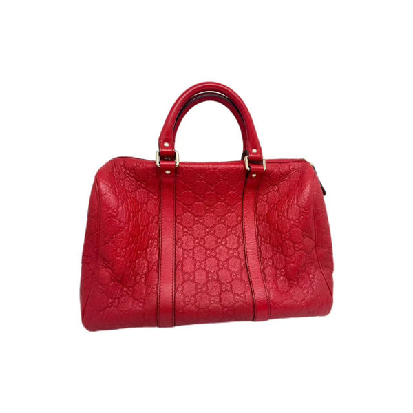 Gucci Joy Boston Bag Guccissima Leather