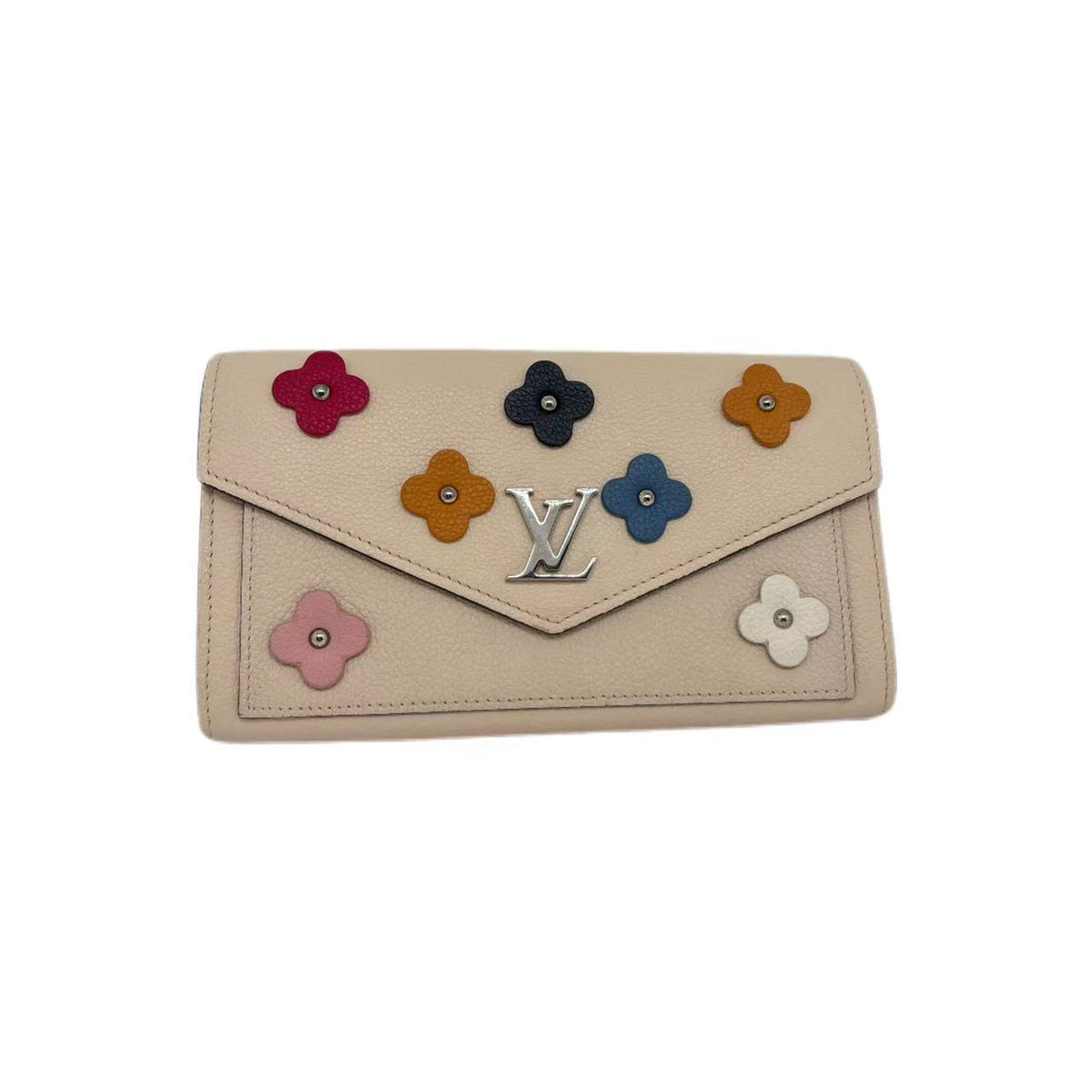 Louis Vuitton Leather Flowers Wallet