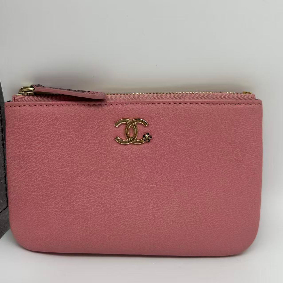 Chanel O-Case zip pouch