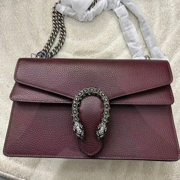 GUCCl Dollar Calfskin Crystal Mini Dionysus Shoulder Bag