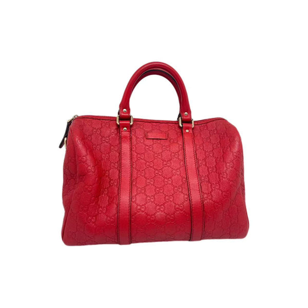 Gucci Joy Boston Bag Guccissima Leather