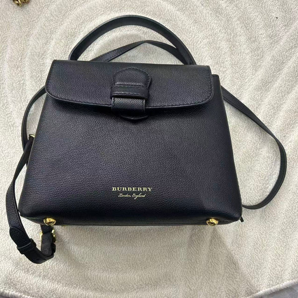 Burberry black backpack