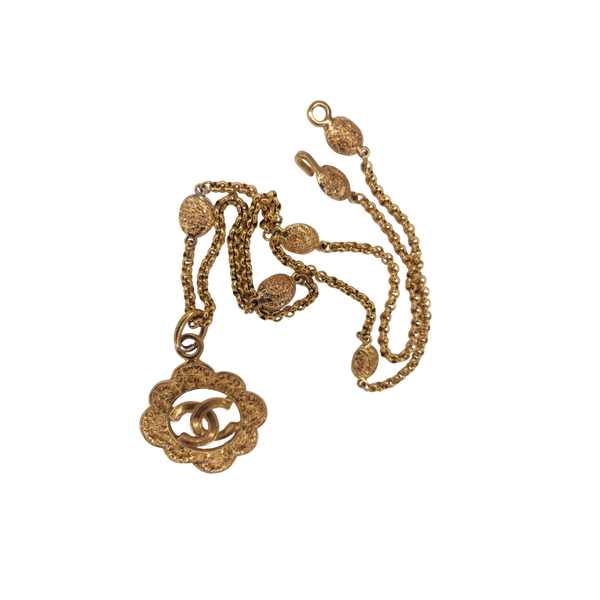 Gold-Colored Chanel Necklace