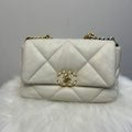 Authentic Chanel 19 Top Handle Crossbody Bag Purse