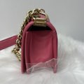 Chanel Boybag Medium Pink Gold Lambskin