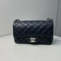 Chanel Lambskin Black Mini Flap Bag