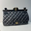 Chanel Black Reissue 2.55 Hanger Flap Bag