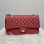 Chanel Lamskin Jumbo Gold Hardware Flap Bag